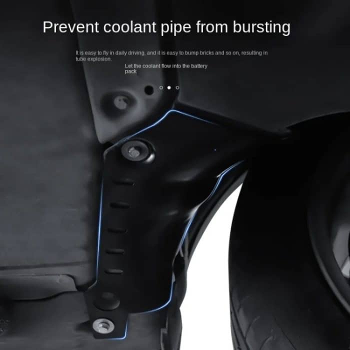 Auto Kühlmittel Schutz Bord Chassis Rohr Schutz Schallwand Motor Batterie Kondensator Fall, For Tesla  Model 3, For Tesla  Model Y – Bild 6