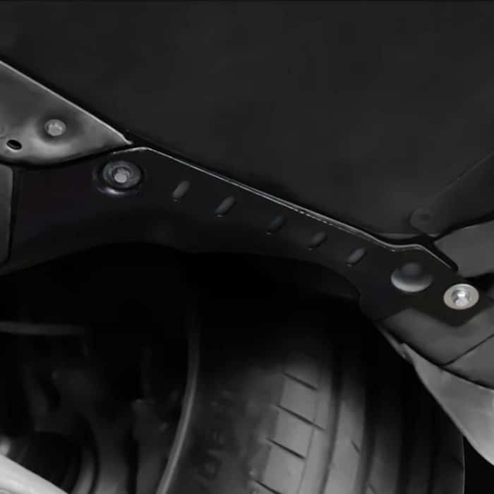 Auto Kühlmittel Schutz Bord Chassis Rohr Schutz Schallwand Motor Batterie Kondensator Fall, For Tesla  Model 3, For Tesla  Model Y – Bild 8