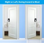 Für Blink / Google Ring Türklingelgerät, universelle Tür-Überkopfhalterung, Diebstahlschutz, verstellbar – Bild 9