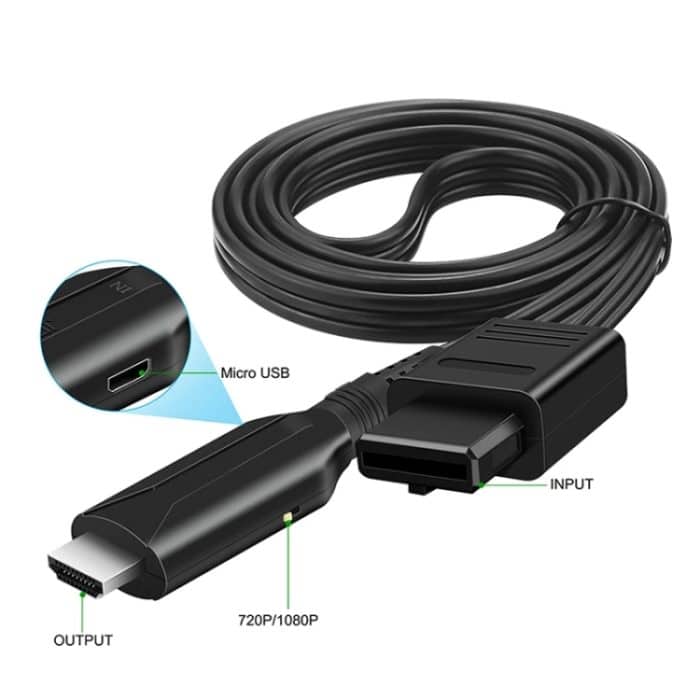 N64-zu-HDMI-Konverter für Nintendo Gamecube N64 / SNES / NGC, N64 To HDMI – Bild 4