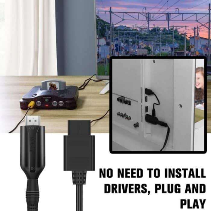 N64-zu-HDMI-Konverter für Nintendo Gamecube N64 / SNES / NGC, N64 To HDMI – Bild 6