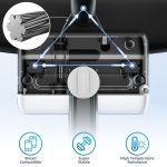 Auto-Rückspiegel-Telefonhalter, 360-Grad-Drehung, Smartphone-Ständer – Bild 5