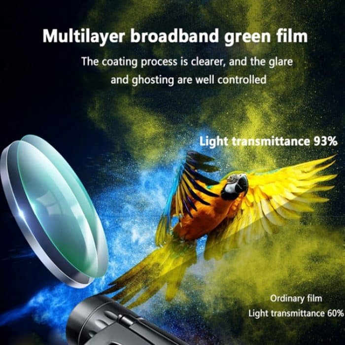 Leistungsstarkes HD-Klappfernglas für die Jagd beim Camping im Freien, 200 x 25 Standard, 200 x 25 With Phone Clip, 500 x 25 Standard, 500 x 25 With Phone Clip, 3000 x 22 Standard – Bild 6