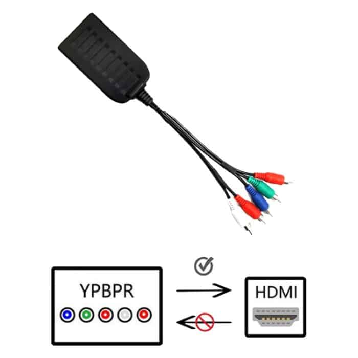 1080P Component-zu-HDMI-Adapterkabel YPbPr-zu-HD-Schnittstelle HD-Konverter, YPbPr To HD – Bild 3