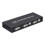 4K DVI USB KVM Switch DVI 2 In 1 Out Adapter Zwei Computer Shared Switcher Hub, SW88