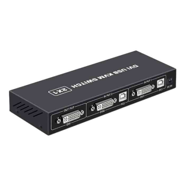 TBD0604234901A.jpg 4K DVI USB KVM Switch DVI 2 In 1 Out Adapter Zwei Computer Shared Switcher Hub, SW88 – Bild 1