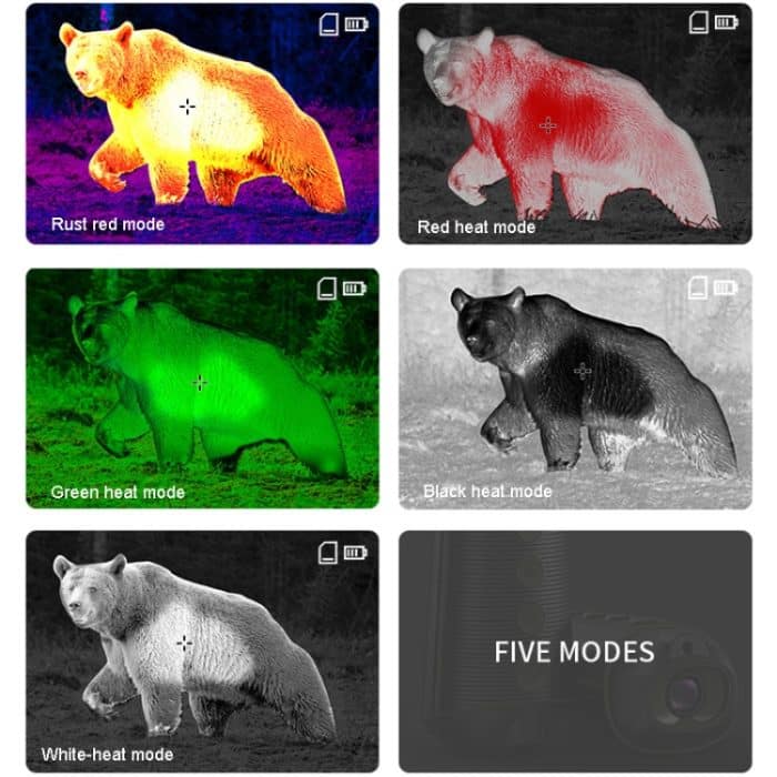 Teslong TTS260 Monokulare HD-Infrarot-Nachtsichtkamera, Outdoor-Abenteuer-Nachtsicht-Wärmebildgerät – Bild 12