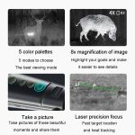 Teslong TTS260 Monokulare HD-Infrarot-Nachtsichtkamera, Outdoor-Abenteuer-Nachtsicht-Wärmebildgerät – Bild 4