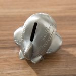 Münzbank aus Zinklegierung, Metallflugzeug, zum Basteln, Kindergeschenke – Bild 4