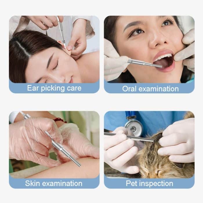 Teslong MS500 5-Zoll-HD-Bildschirm, beleuchteter Ohrpicker, 3,9 mm Durchmesser, visuelles Ohrpflegetool – Bild 11