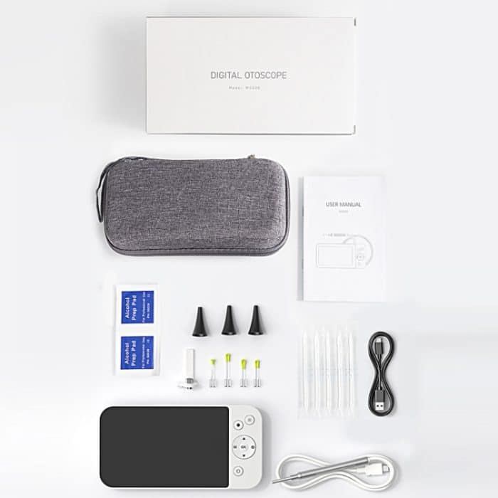 Teslong MS500 5-Zoll-HD-Bildschirm, beleuchteter Ohrpicker, 3,9 mm Durchmesser, visuelles Ohrpflegetool – Bild 13