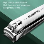 4 teile/satz Edelstahl Nagel Messer Set Haushalt Tragbare Rotierende Tasche Nagel Schneiden Werkzeug, Light Pink, Matcha Green, Dark Green – Bild 8