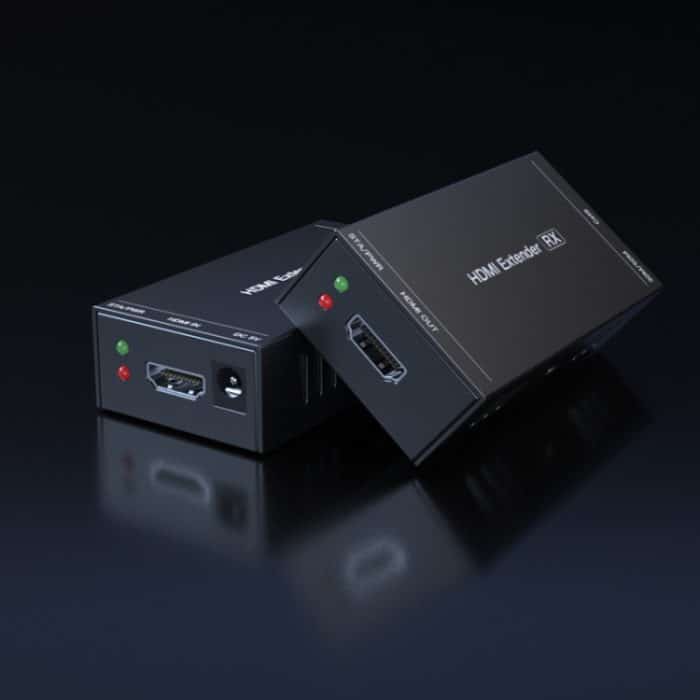 PWAY 165 Fuß/50 m HDMI-zu-RJ45-Netzwerkanschluss 1080P Verlustfreier Übertragungs-Extender – Bild 4