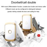 Zwei bis drei drahtlose Pager für ältere Menschen, häusliche Pflege, wasserdichter Notfall-Pager, EU-Stecker – Bild 3