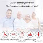 Zwei bis drei drahtlose Pager für ältere Menschen, häusliche Pflege, wasserdichter Notfall-Pager, EU-Stecker – Bild 5