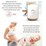 Zwei bis drei drahtlose Pager für ältere Menschen, häusliche Pflege, wasserdichter Notfall-Pager, EU-Stecker – Bild 7