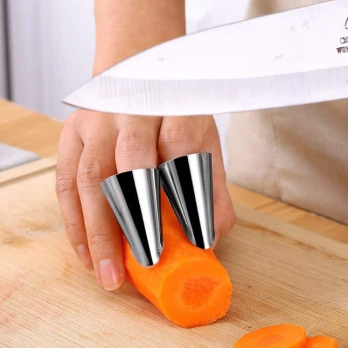 Multifunktionaler Handschutz zum Schneiden von Gemüse, Nüssen, Schälen, Gadget, Peeling, Nagellack, Cutting Hand Guard – Bild 9