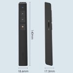 Deli 2,4 GHz Page Turner USB Clicker mit rotem Licht für PPT, 2802 (Black), 2802 (White) – Bild 3