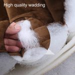 Auto-Winter-Sitzkissen aus rückenfreiem Plüsch, rutschfest, nicht bindend, Front Row Beige, Front Row Red, Front Row Black, Front Row Coffee – Bild 3