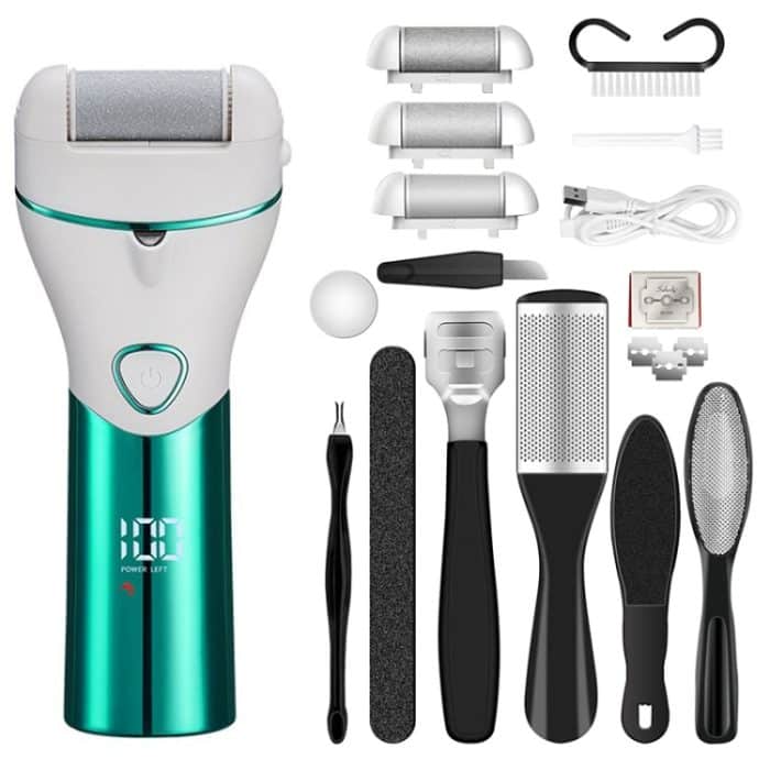 10 teile/satz Haushalt Elektrische Dead Skin Peeling Fuß Grinder, Blue, Pink, Gold, Black – Bild 1