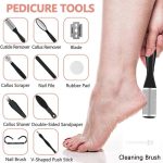 10 teile/satz Haushalt Elektrische Dead Skin Peeling Fuß Grinder, Blue, Pink, Gold, Black – Bild 3