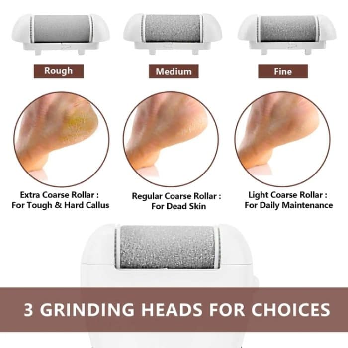10 teile/satz Haushalt Elektrische Dead Skin Peeling Fuß Grinder, Blue, Pink, Gold, Black – Bild 4