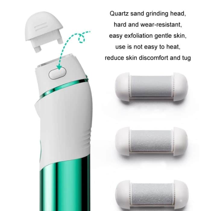 10 teile/satz Haushalt Elektrische Dead Skin Peeling Fuß Grinder, Blue, Pink, Gold, Black – Bild 5