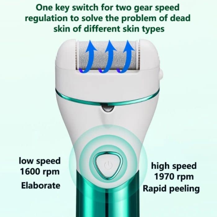 10 teile/satz Haushalt Elektrische Dead Skin Peeling Fuß Grinder, Blue, Pink, Gold, Black – Bild 7