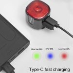 ENLEE EN09 Fahrrad-Rücklicht, helles Warnlicht für Nachtfahrten, Autobahn-Motorradbeleuchtung, Ordinary Model, Smart Model – Bild 5