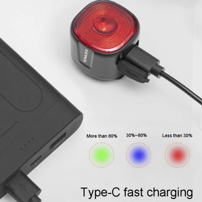 ENLEE EN09 Fahrrad-Rücklicht, helles Warnlicht für Nachtfahrten, Autobahn-Motorradbeleuchtung, Ordinary Model, Smart Model – Bild 5