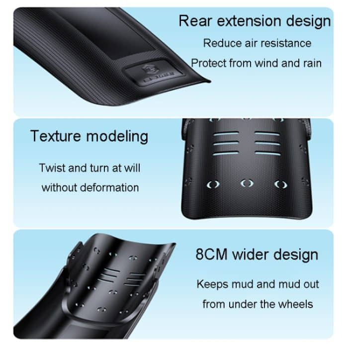 Vordere und hintere Universal-Fahrradschutzbleche, Fahrradzubehör, Mountainbike-Reitausrüstung, ENLEE E-35431 Single, ENLEE E-35431 1pair – Bild 8