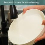 Um 360 Grad drehbares Aufbewahrungsregal für Küchengewürze und Kosmetika, 25cm, 30cm – Bild 6