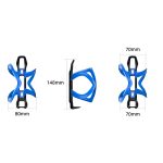 ENLEE R-60 Kunststoff-Fahrradflaschenhalter für Straßen- und Mountainbike-Zylinderhalter, Fahrradzubehör – Bild 2