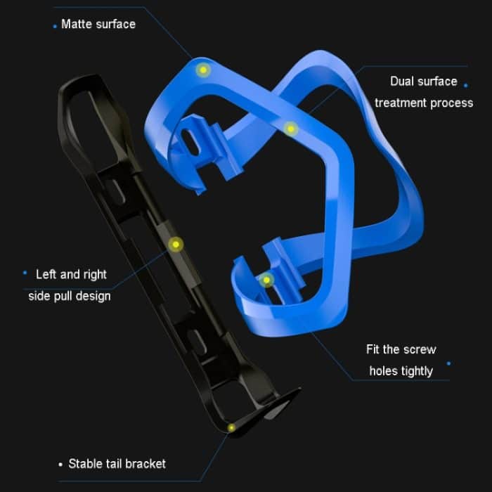 ENLEE R-60 Kunststoff-Fahrradflaschenhalter für Straßen- und Mountainbike-Zylinderhalter, Fahrradzubehör – Bild 8