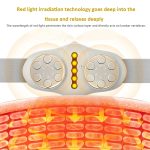 Y2 EMS Pulse Hot Compress Lendenmassagegerät Multifunktionaler Voice Broadcast Massagegürtel – Bild 4