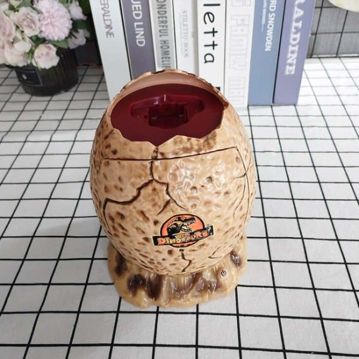 Fingerabdruck-Dinosaurier-Ei, Passwort, Spardose, Kinderspielzeug, Geschenke, Tyrannosaurus Rex Spardose, 16.6 x 15.8 x 26cm – Bild 5