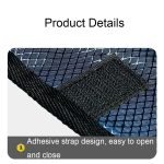 ENLEE EN-5641412 Fahrradaufbewahrung, Hecktasche, Rennrad-Sitzkissen, aufsteckbares Reparaturset – Bild 6