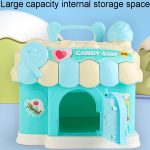 Candy House Kinder-Cartoon-Münzenbank, kleines Spardose-Spielzeug, Candy House – Bild 5