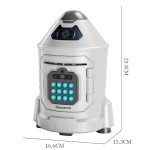 Kinder Astronaut Code Spardose Cartoon Weltraumrakete Spardose Spielzeug, Rocket – Bild 3