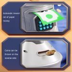 Kinder Astronaut Code Spardose Cartoon Weltraumrakete Spardose Spielzeug, Rocket – Bild 9