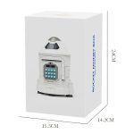 Kinder Astronaut Code Spardose Cartoon Weltraumrakete Spardose Spielzeug, Rocket – Bild 10