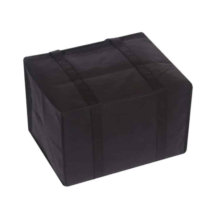 Vlies-Thermobeutel aus Bento-Aluminiumfolie zum Mitnehmen, Lunchbeutel mit Bodenplatte, 41x26x33cm – Bild 3