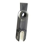 3-in-1 U-förmige Reinigungsbürste für Becherdeckel, Rillenreiniger für Wasserflaschenabdeckungen, B Gray, B Blue, B Green