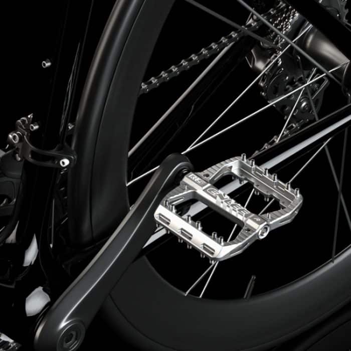 ENLEE R5 1 Paar Mountainbike-Pedale Fahrrad Radfahren Breiteres rutschfestes Fußstützenlager – Bild 11