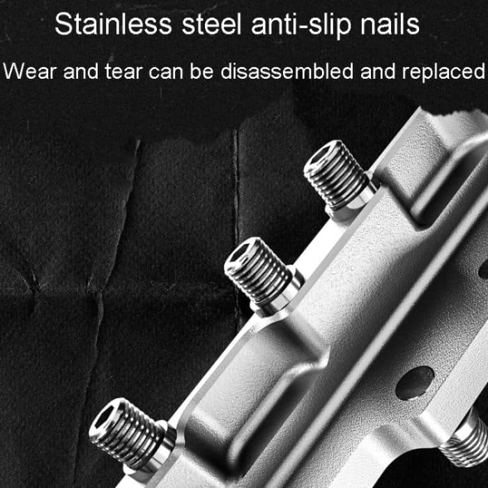 ENLEE R5 1 Paar Mountainbike-Pedale Fahrrad Radfahren Breiteres rutschfestes Fußstützenlager – Bild 7