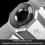 ENLEE R5 1 Paar Mountainbike-Pedale Fahrrad Radfahren Breiteres rutschfestes Fußstützenlager – Bild 9