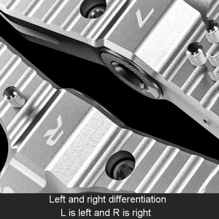 ENLEE R5 1 Paar Mountainbike-Pedale Fahrrad Radfahren Breiteres rutschfestes Fußstützenlager – Bild 10