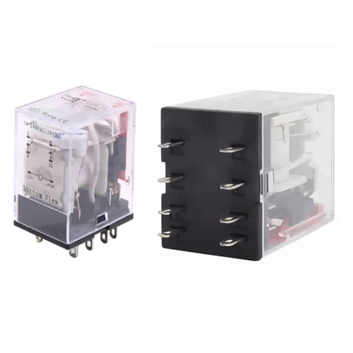 YIJIA YJ2N-GS 8-poliges 2-Wege-kleines elektromagnetisches Relais – Bild 2
