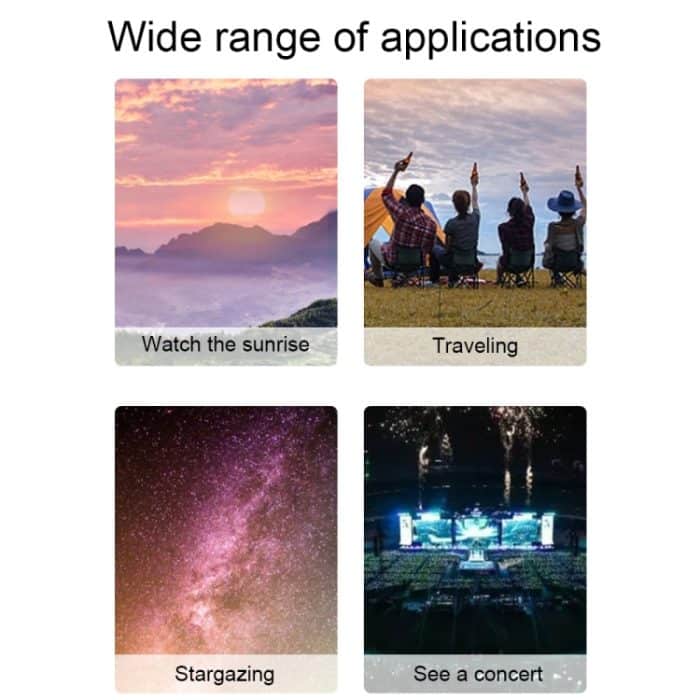 40x60 FMC Mehrschichtbeschichtetes, hochauflösendes Monokular-Fernglas, Standard, with Holder and Tripod – Bild 6