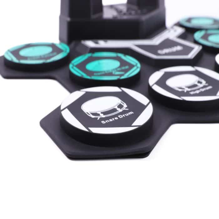 G6008 Desktop-Schlagzeug mit Sound, tragbares Lithium-Schlagzeug, Bluetooth-Übungstrommel für Kinder – Bild 4